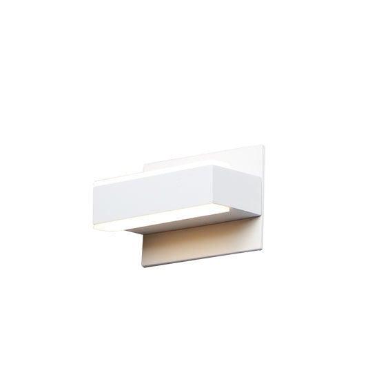 LED Black with Frsoted Acrylic Shade Wall Sconce - LV LIGHTING