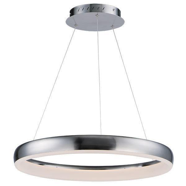 LED Acrylic Diffuser Single Ring Chandelier - LV LIGHTING