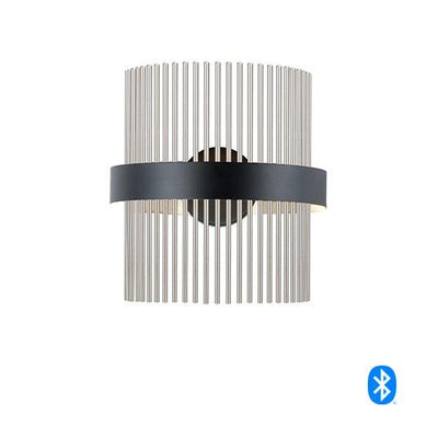 LED Steel with Round Tubing Shade Wall Sconce - LV LIGHTING