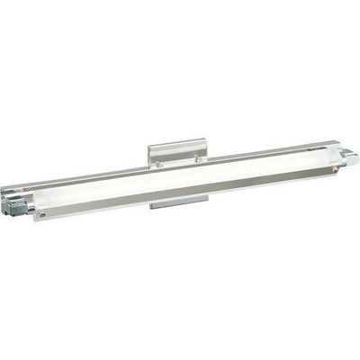 LED Polished Chrome with Clear Glass Shade Vanity Light - LV LIGHTING