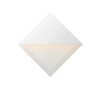 LED Aluminum with Acrylic Shade Square Outdoor Wall Sconce - LV LIGHTING