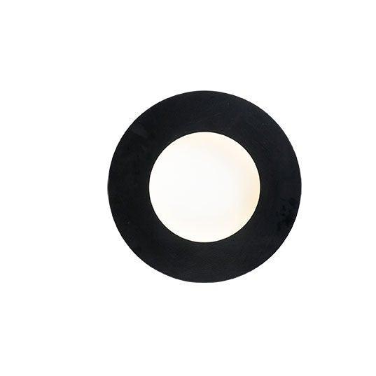 LED Black with White Orbit Wall Sconce - LV LIGHTING