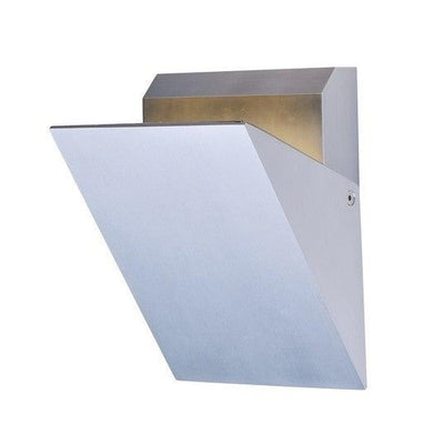 LED Rectangle Tilted Outdoor Wall Sconce - LV LIGHTING
