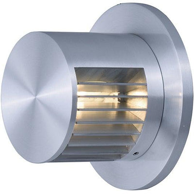 LED Aluminum Round Spoked Outdoor Wall Sconce - LV LIGHTING