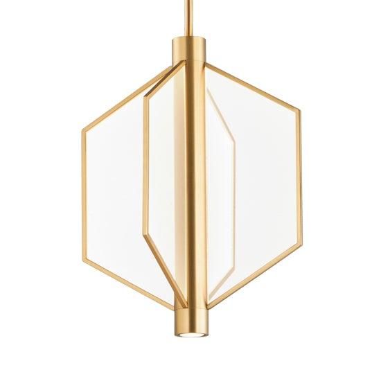 LED Translucent Acrylic Panels Attached with Cylindrical Tube Pendant - LV LIGHTING