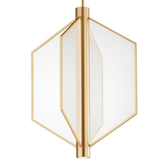 LED Translucent Acrylic Panels Attached with Cylindrical Tube Pendant - LV LIGHTING