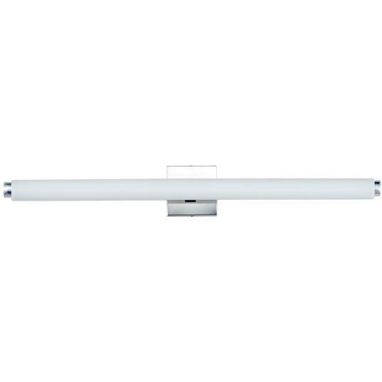 LED Polished Chrome Cylindrical Minimalist Vanity Light - LV LIGHTING