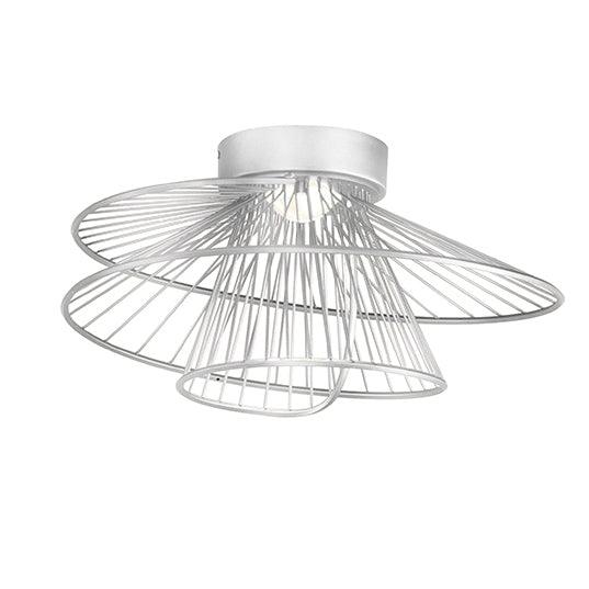 LED Geometrical Marvel Twirl Design Flush Mount - LV LIGHTING