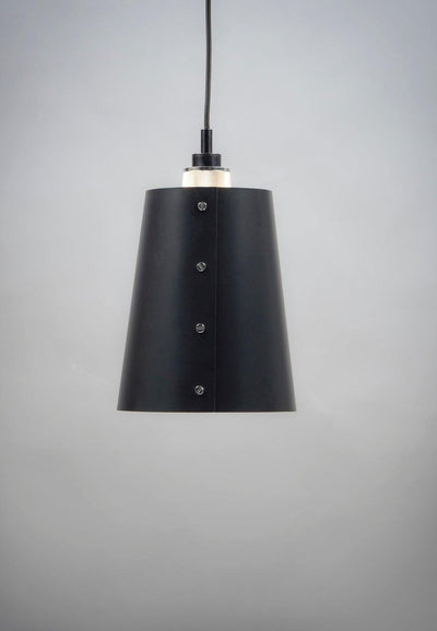 Polished Chrome with Black Shade Industrial Style Wall Sconce - LV LIGHTING