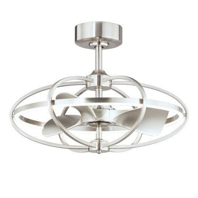 LED Aluminum and Steel Frame with ABS Blade WiFi Enabled Ceiling Fan - LV LIGHTING