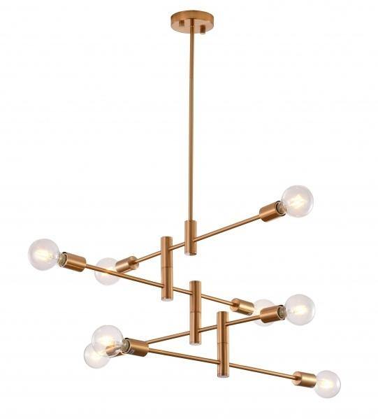 Brass 4 Tier Chandelier - LV LIGHTING