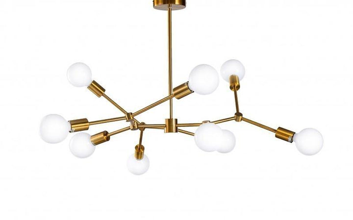 Steel with Branch Frame Chandelier - LV LIGHTING