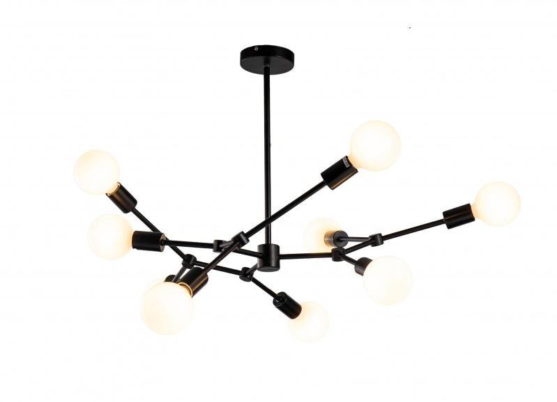 Steel with Branch Frame Chandelier - LV LIGHTING