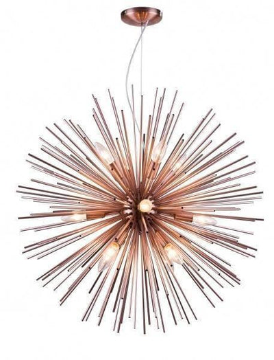 Aluminum Spike Chandelier - LV LIGHTING