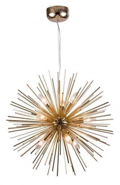 Aluminum Spike Chandelier - LV LIGHTING