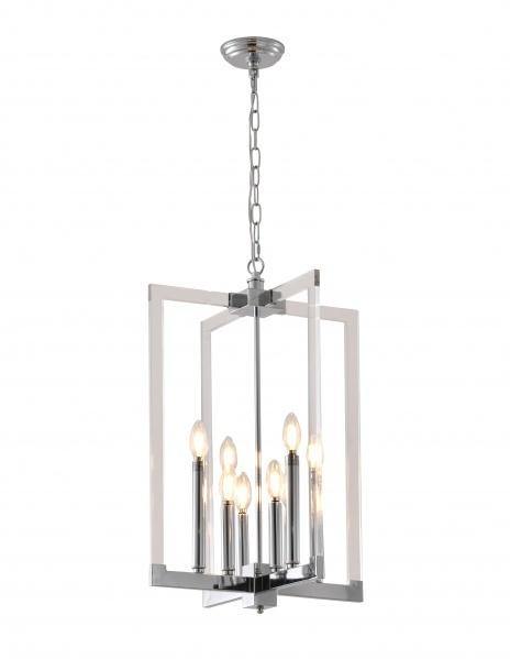 Steel with Acrylic Arms Chandelier - LV LIGHTING