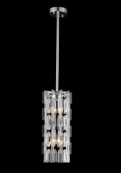 Steel Frame with Acrylic Shade Pendant - LV LIGHTING