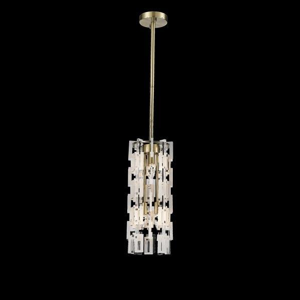 Steel Frame with Acrylic Shade Pendant - LV LIGHTING