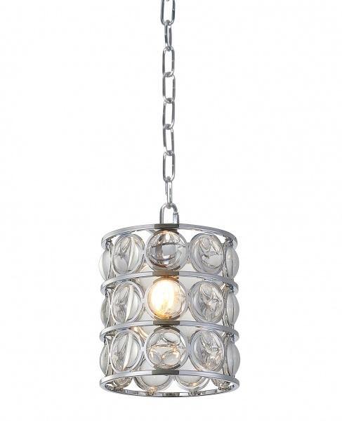Steel Frame with Clear Magnifying Glass Shade Pendant - LV LIGHTING