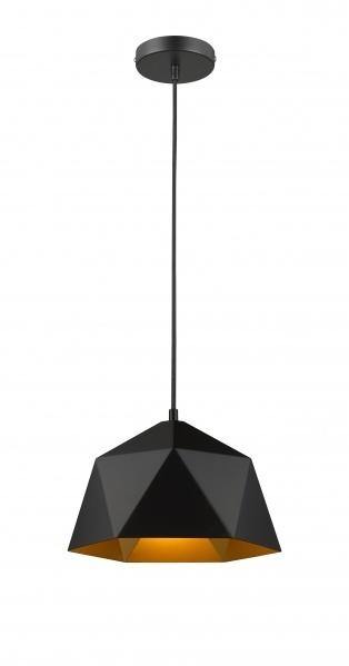 Steel Geometric Shade Single Light Pendant - LV LIGHTING