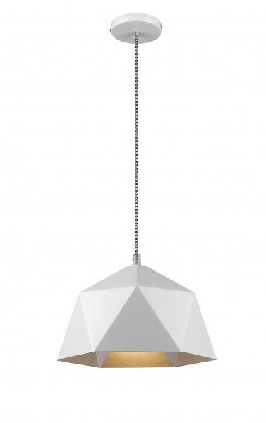 Steel Geometric Shade Single Light Pendant - LV LIGHTING