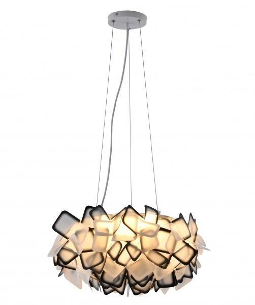 LED White with Acrylic Shade Chandelier - LV LIGHTING