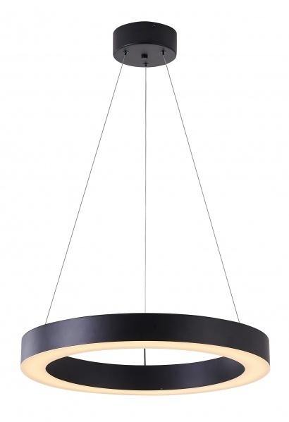 LED Single Ring with White Acrylic Diffuser Chandelier - LV LIGHTING