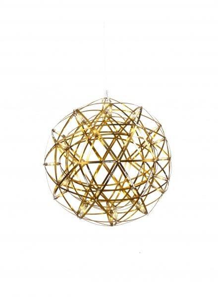 LED Gold Round Orb Star Light Chandelier / Pendant - LV LIGHTING