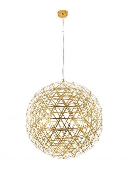 LED Gold Round Orb Star Light Chandelier / Pendant - LV LIGHTING