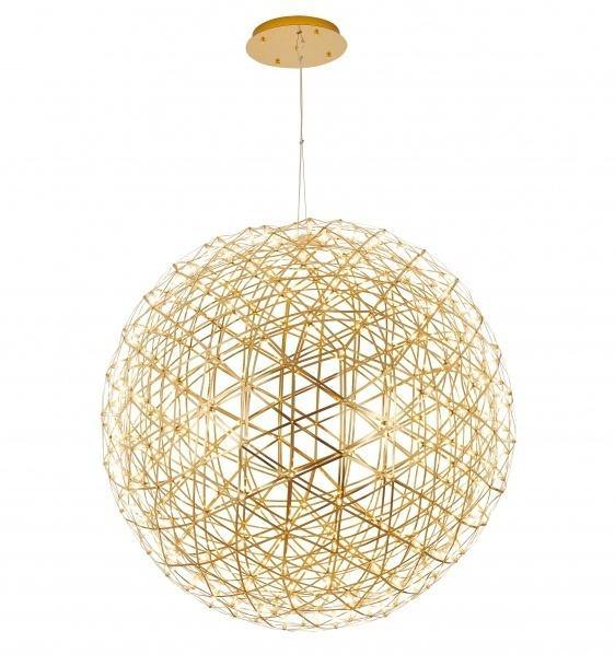 LED Gold Round Orb Star Light Chandelier / Pendant - LV LIGHTING