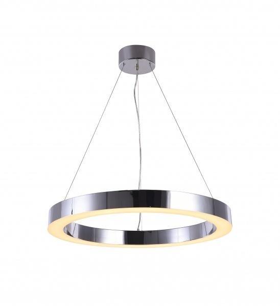 LED Steel Ring with Acrylic Diffuser Chandelier - LV LIGHTING