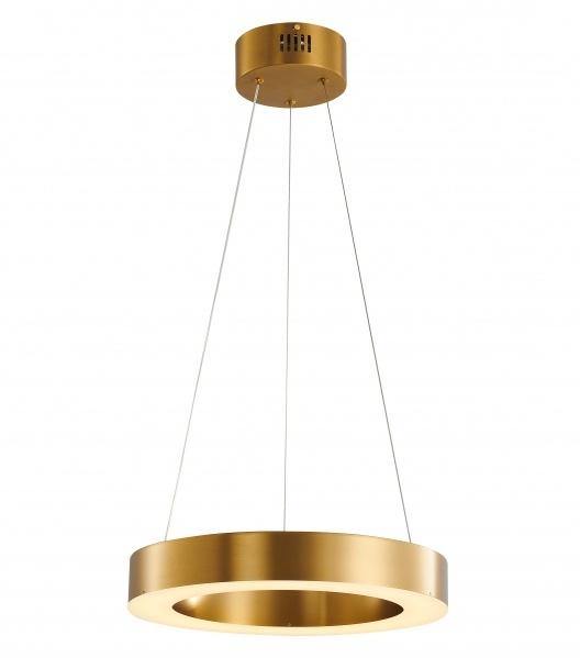 LED Steel Ring with Acrylic Diffuser Chandelier - LV LIGHTING
