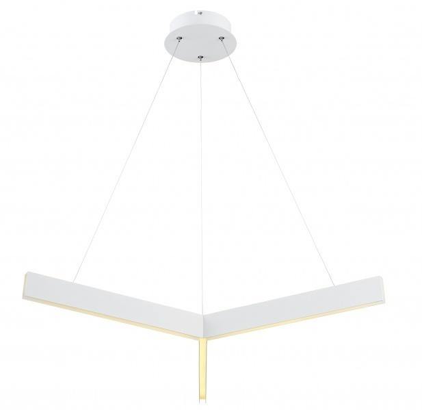 LED Steel with Acrylic Diffuser Y Shaped Chandelier - LV LIGHTING