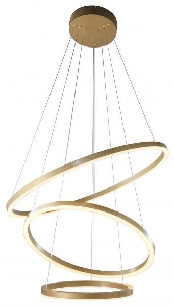 LED Multiple Halo Ring Chandelier - LV LIGHTING