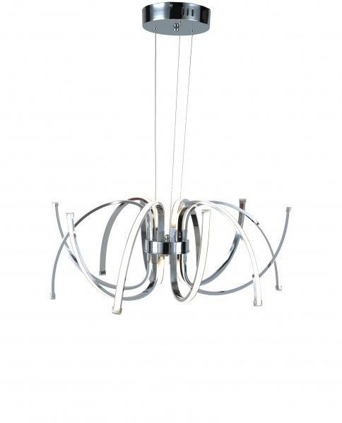 LED Aluminum with Acrylic Diffuser Chandelier / Pendant - LV LIGHTING