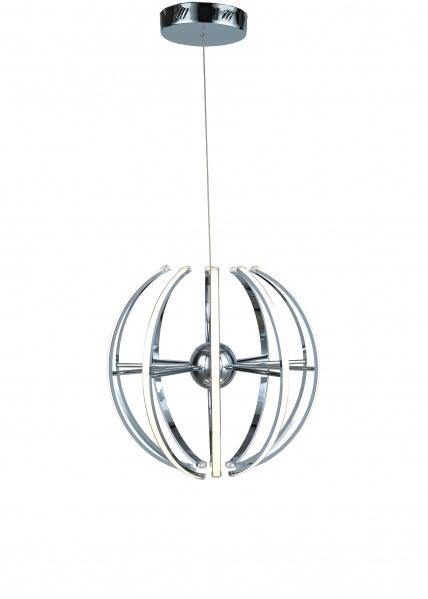 LED Aluminum Orb Frame Chandelier / Pendant - LV LIGHTING