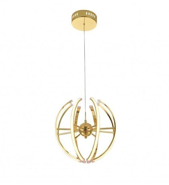 LED Aluminum Orb Frame Chandelier / Pendant - LV LIGHTING