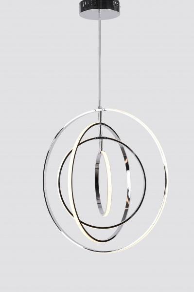 LED Steel Orb Ring Chandelier - LV LIGHTING
