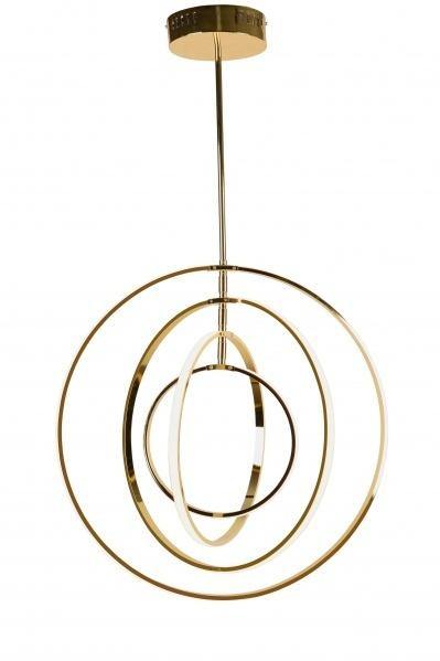 LED Steel Orb Ring Chandelier - LV LIGHTING