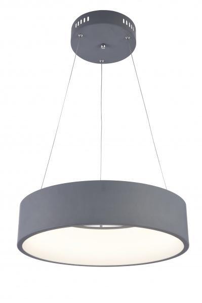 LED Grey Round Frame Chandelier - LV LIGHTING