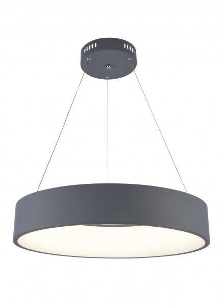 LED Grey Round Frame Chandelier - LV LIGHTING
