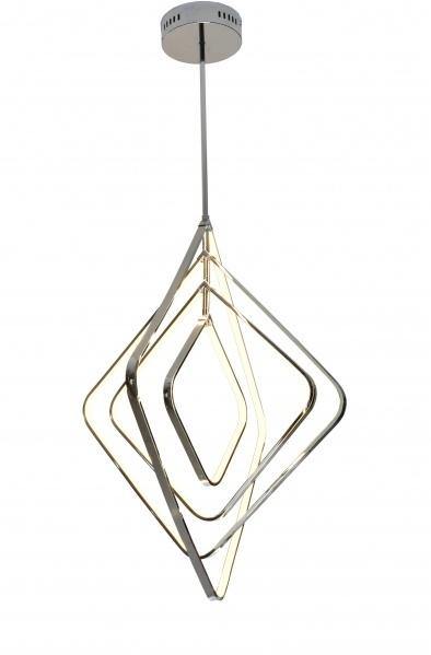 LED Chrome Diamond Orb Chandelier - LV LIGHTING