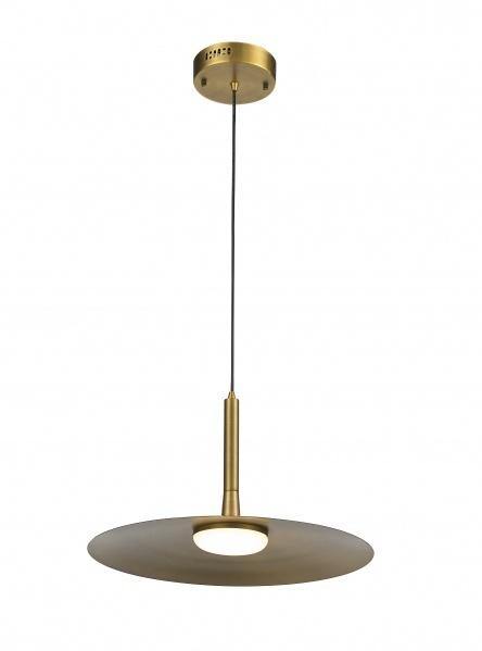 LED Matte Antique Brass Pendant - LV LIGHTING
