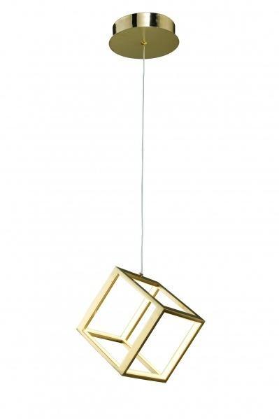 LED Metal Cube Frame with Acrylic Diffuser Pendant - LV LIGHTING
