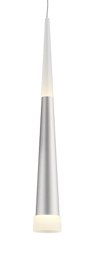 LED Sand Silver with Cone Shaped Linear Pendant - LV LIGHTING