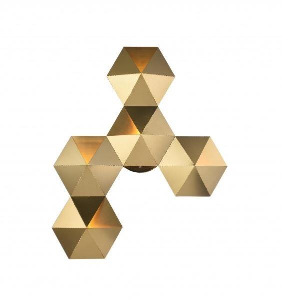 LED Steel Prism Panel Wall Sconce - LV LIGHTING