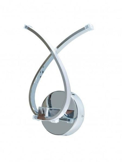 LED Aluminum Curved Frame with Acrylic Diffuser Wall Sconce - LV LIGHTING