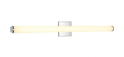 LED Chrome with Milk White Glass Vanity Light - LV LIGHTING