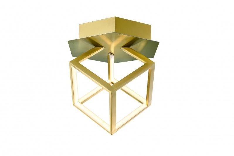 LED Metal Box with Acrylic Diffuser Flush Mount - LV LIGHTING