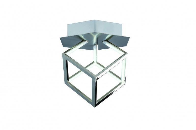 LED Metal Box with Acrylic Diffuser Flush Mount - LV LIGHTING